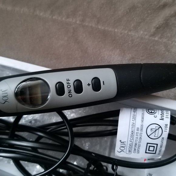 solia profresional digital ceramic curling iron 1" -Pre-owned - Picture 8 of 11